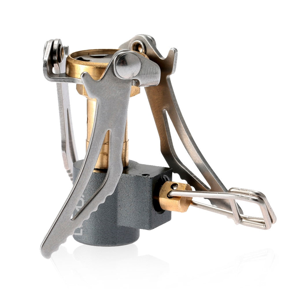 Lixada 3000W 45g Super Lightweight Mini Camping Stove Outdoor Gas Burner Survival Pocket Cooking Picnic Equipment
