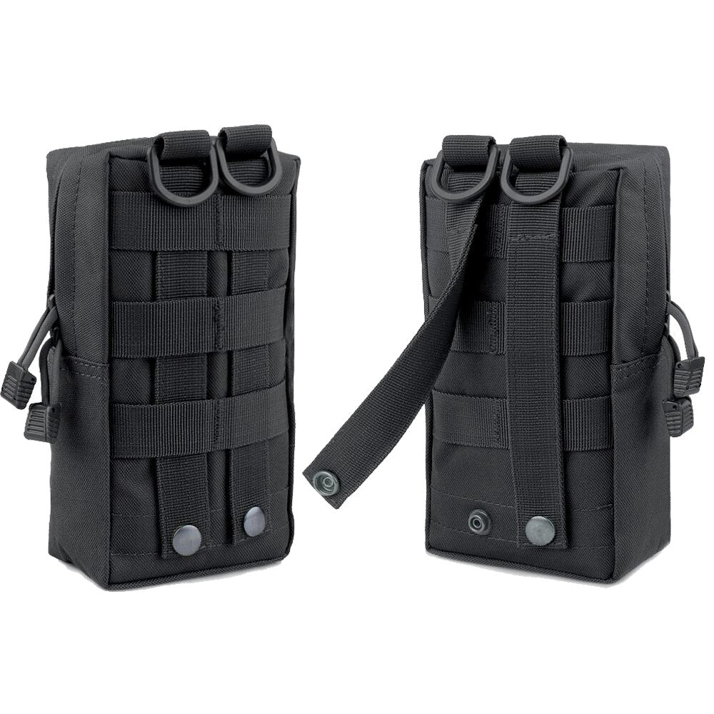 IKSNAIL EDC Molle Pouch Bag Outdoor Vest Waist Pack Hunting Backpack Accessory Gadget Gear Sport Bag Compact Water-resistant Bag