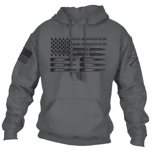 2020 Men's Winter Sweatshirt Long Sleeve American Flag Casual Pullover Hoodie