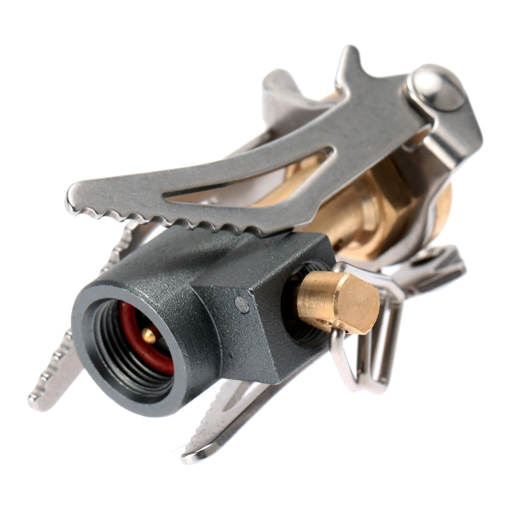 Lixada 3000W 45g Super Lightweight Mini Camping Stove Outdoor Gas Burner Survival Pocket Cooking Picnic Equipment
