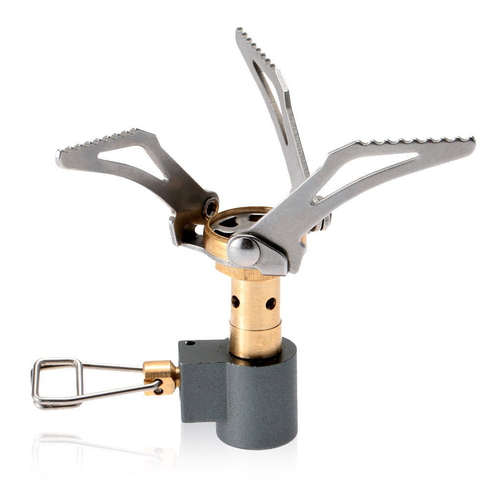 Lixada 3000W 45g Super Lightweight Mini Camping Stove Outdoor Gas Burner Survival Pocket Cooking Picnic Equipment
