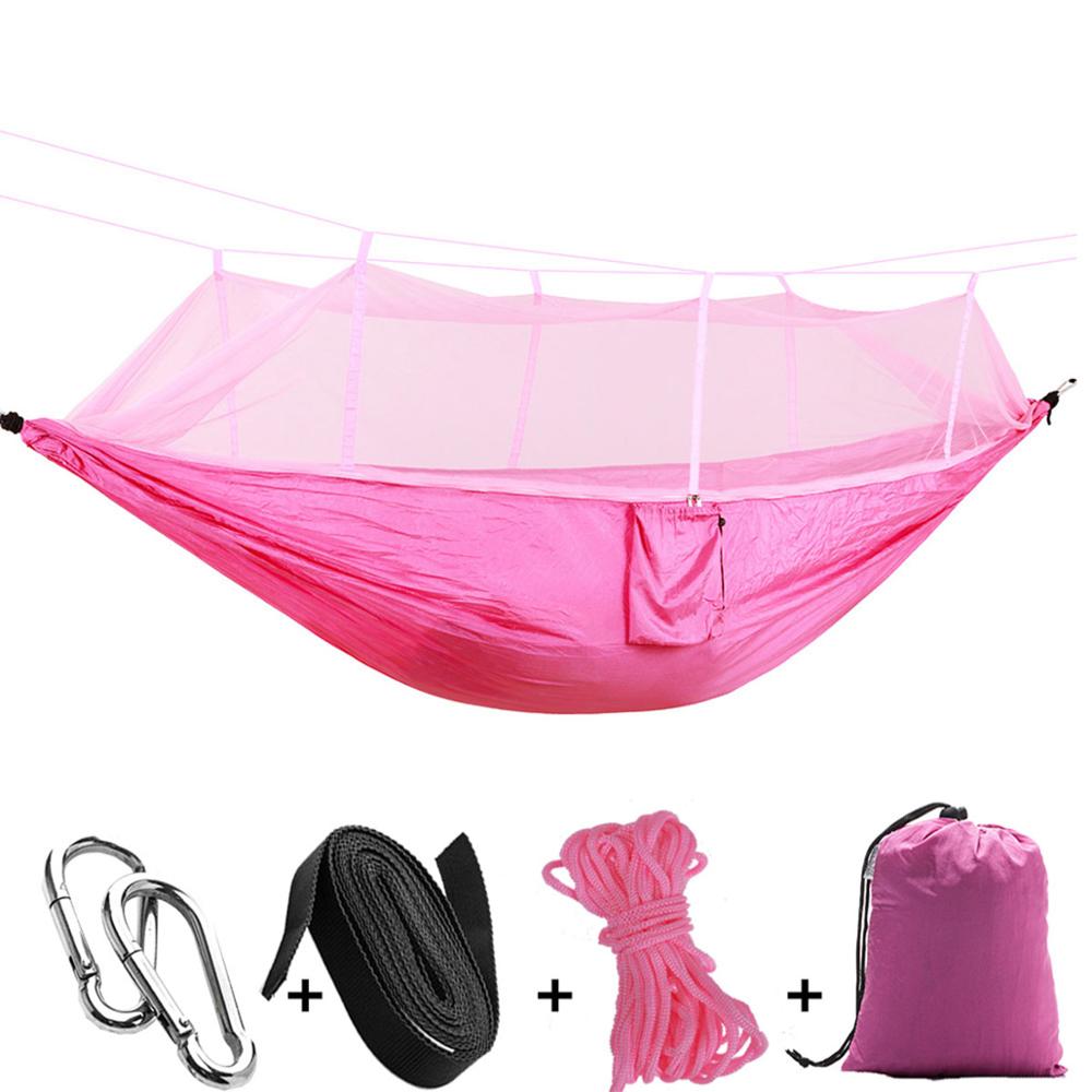 1-2 Person Camping Hammock Outdoor Mosquito Bug Net