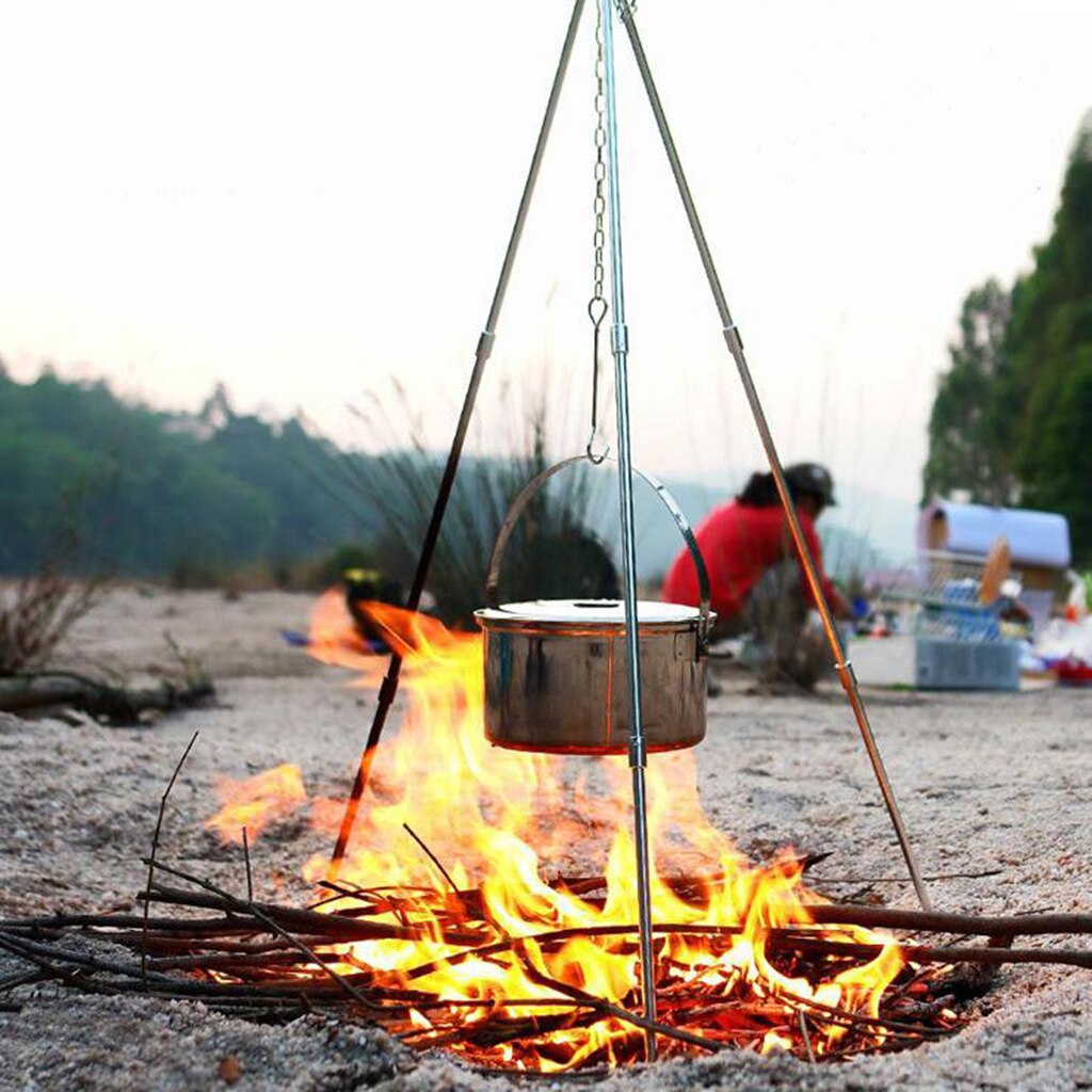 Outdoor Campfire Tripod