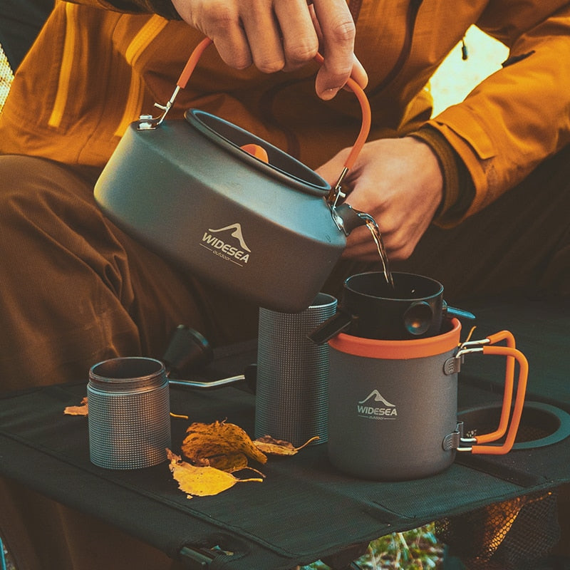 Outdoor Coffee Maker Set
